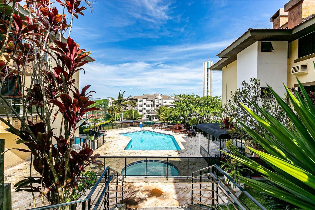 Apto com sacada e churrasq 100m Praia Brava COI302 Florianopolis Exterior foto