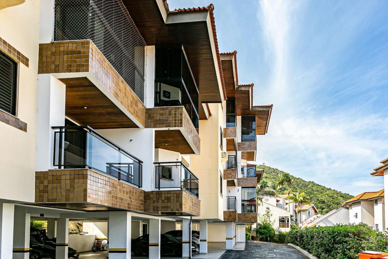 Apto com sacada e churrasq 100m Praia Brava COI302 Florianopolis Exterior foto